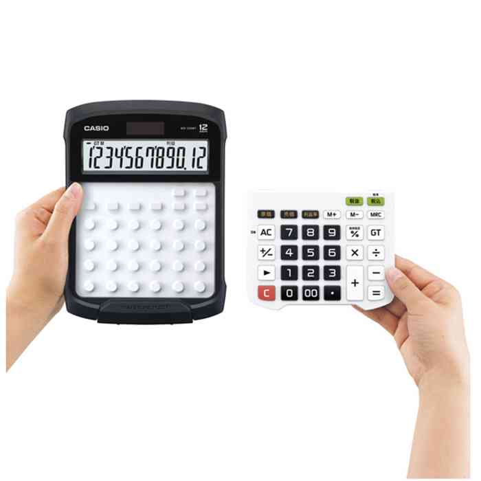 Casio WD-320MT Water-protected and Dust-proof Desktop Calculator